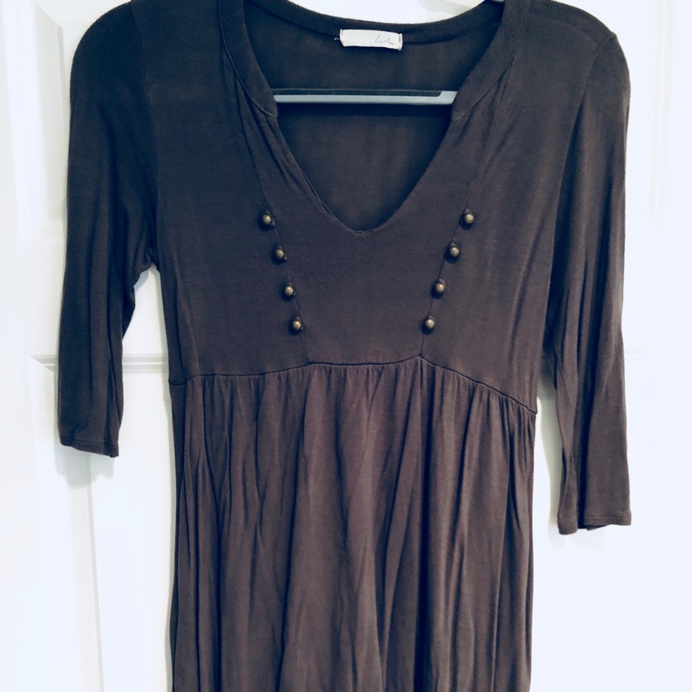 Army green comfy top